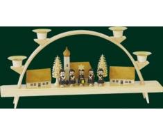 Schwibbogen Erzgebirge Richard Glässer Seiffen Kurrende mit Dorf, 01204