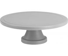 RBV Birkmann 443679 Tortenplatte Trend, Keramik, Ø 24 cm, Steingrau matt