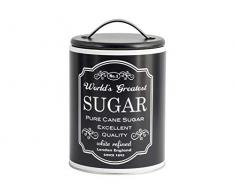 H+H Weihnachtsbaum, Blechdose, 16 x 20 cm, Grau/Weiß, s