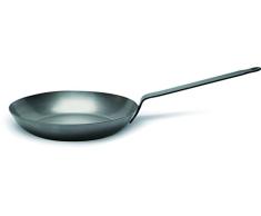BALLARINI Eisenpfanne Lyoneser Form, Serie 3000, 28 cm, Edelstahl, grau