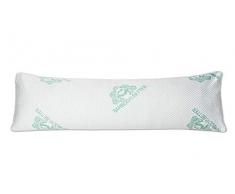 Bamboo Is Better Körperkissen, zerkleinerte Memory-Schaumstoff-Füllung und Bambus-Bezug, unser Körperkissen bleibt kühl, bequem und stützt die ganze Nacht.