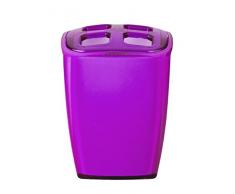 Grund NEON Zahnbürstenbecher 7x6,5x10 cm grűn Accessoires, Acryl, grün, 7,6 x 5 x 10 cm