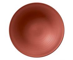 Villeroy & Boch Manufacture Glow Tiefe Schale, 29 cm, Premium Porzellan, Kupfer