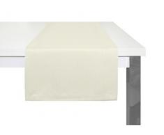 Wirth Tischläufer, Polyester-Polyacryl, Creme, 40 x 150 cm