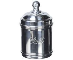 ITALO OTTINETTI Aluminium poliert Vorratsdose 10 cm, Metallic, One Size