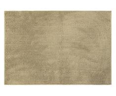O & N Teppich Badezimmer Softip 50 x 90 Polyester Taupe 90 x 50 cm