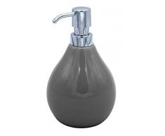 Ridder Belly Seifenspender, Keramik, grau, ca. 10 x 10 x 17 cm