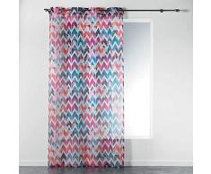 Douceur dIntérieur Ösenvorhang 140 x 240 cm, Bedruckt, Zickzagfun