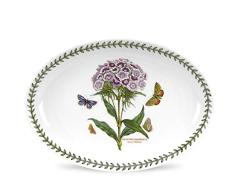 Portmeirion Botanic Garden Servierplatte, oval, 28 cm, 6 Stück