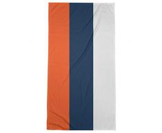 ArtVerse NFS Denver Football Stripes Strandtuch, Mikrofaser, 36 x 72, Navy Accent