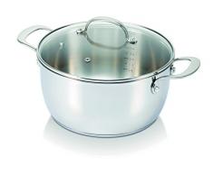 Beka Belvia Kochtopf, Edelstahl, Silber, 28 cm