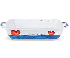 Egan Auflaufform, Steingut, Elfenbeinfarben, Small