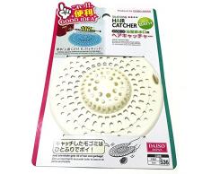 MD USA Gute Idee 2-Wege-Silikon Waschbecken und Badewanne Abfluss Haar Catcher Weiß