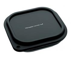 Rosenthal - Sambonet - Vorratsdose, Aufbewahrungsdose, Behälter - faltbar - Silikon - Grau - 12x8,3cm