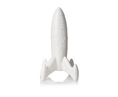 Seletti Vorratsdose My Raumschiff KuriositÃ¤ten, Porzellan, WeiÃ, 13,5Â x 13,5Â x 27Â cm