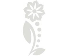 Indigos Wandtattoo, Vinyl, Silber, 160 x 65 cm