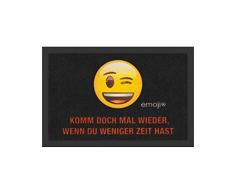 Rockbites Design 1012510910 Fußmatte, Polyamid, Schwarz, 40 x 60 cm