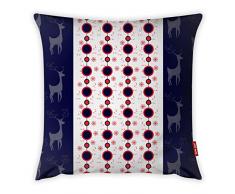 Bonamaison Dekorativ Kissenhülle, Kissenbezug, Zierkissenbezug, Wohnkultur, Für Sofa, Kaffeestube, Größe: 45X45 cm - Entworfen und hergestellt in der Türkei