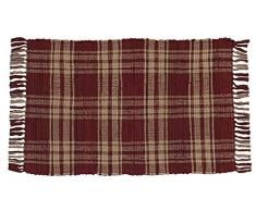 Park Designs 315–25 K Sturbridge Flickenteppich, 61 x 106,7 cm Wein