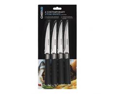 Chef Aid Messer mit Soft-Grip-Griff, Stahl, Edelstahl, Stahl, 4.5inch