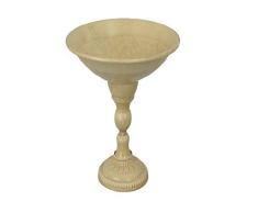 Fantastische Craft-Beiner Deko-Schale, 19,1 x 24,1 cm Creme