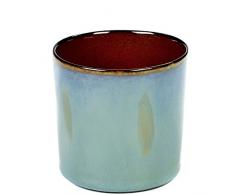 SERAX B5116112 Terres de Rêves Kaffeeservice Töpferei blau, Rost