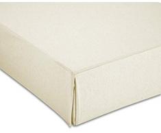 Cardenal Textil Sofaüberwurf Bett 80 cm Stein