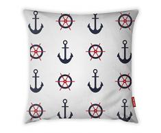 Bonamaison Dekorativ Kissenhülle, Kissenbezug, Zierkissenbezug, Wohnkultur, Für Sofa, Kaffeestube, Größe: 45X45 cm - Entworfen und hergestellt in der Türkei