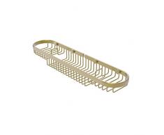 Allied Brass BSK-275LA-SCH Duschkorb, oval, Chrom satiniert