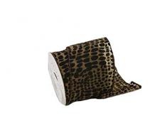 Renaissance 2000 Schleifenband mit Tiermuster, 6,3 x 3,3 m, Braun