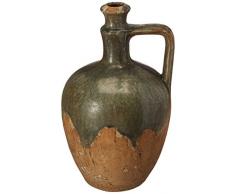 imax Bardot Stone Krug aus Keramik, groß, blau