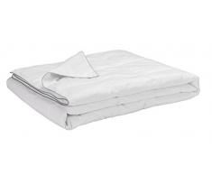 Pikolin Home rp87 F20pk140blc Goose Daunen Bettdecke/Bettdecke 96%, 150 gr/m², 80, Baumwolle, Weiß, Einzelbett, 140.0 x 200.0 X 2.0 cm