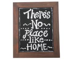 Craft Auslass No Place Like Home Kreidetafel Stil Holzschild, 10 von 0,5 von 12 Zoll