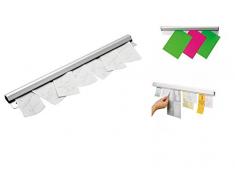 PIAZZA Hakenleiste comande Gürtelhalter Belege 60 cm Kugelkette aus Aluminium