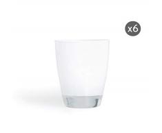 Excelsa Happy Color Wassergläser, Glas, 6 Stück