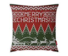 Bonamaison Dekorativ Kissenhülle, Kissenbezug, Zierkissenbezug, Wohnkultur, Für Sofa, Kaffeestube, Größe: 45X45 cm - Entworfen und hergestellt in der Türkei