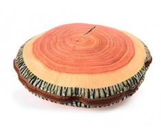 small foot Kuscheldecke Baumstamm Decke, Stoff, braun, 150 x 114 x 1 cm