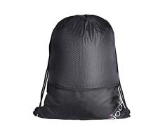 Veejoda Wäschesack mit Kordelzug, extra groß, Reise-Wäschesack, Rucksack, Nylon, wasserdicht, schmutzige Kleidung, Tasche für Reisen, Zuhause, Schlafräume, Wohnung 26x34-Backpack