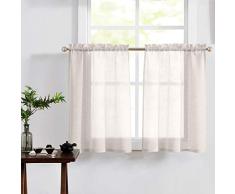Fragrantex Leinenvorhang Art Deco 30 x 24 leinen