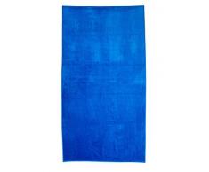 Bahia Strandtücher Solid Velours Strandtuch 40 x 76 königsblau