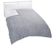 Artemur Manhattan – Duo Bettdecke für Bett 150 cm blau