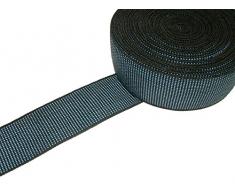 Pandoras Upholstery 10 m Elastic Gurtband Stuhl Sitz Sofa, Arztausstattung, blau