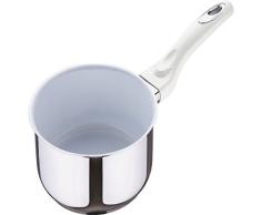 Bergner Snowy - Kochtöpfe Edelstahl Griff mit Soft-Touch- 16x8 cm induktionsgeeignet