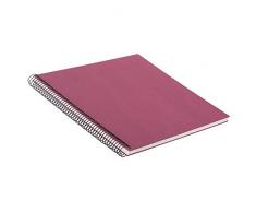 Goldbuch Spiralalbum, Bella Vista, 35 x 30 cm, 40 weiße Seiten, Leinen, Fuchsia, 25608