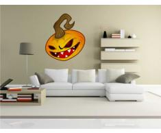 Indigos KAR-Wall-PUMPKIN-008-58 Wandtattoo Pumpkin - KÃ¼rbis 08 - Halloween - Wandaufkleber 58 x 70 cm