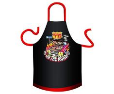 itati Blackline Grillschürze BBQ On The Road 100% Baumwolle (Sanford).