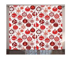 Indiancraft 3D-Vorhang-Set, verdunkelnd, für Wohnzimmer, Esszimmer, Schlafzimmer (Paar) Mehrfarbig Modern 48 W x 108 L schwarz