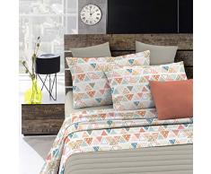 Italian Bed Linen PL-WT-16-2P Bett Parure mit digitalem Druck, WT-16, DOPPELTE