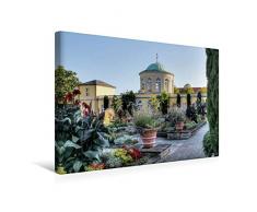 Calvendo Premium Textil-Leinwand 45 cm x 30 cm quer, Berggarten | Wandbild, Bild auf Keilrahmen, Fertigbild auf echter Leinwand, Leinwanddruck: Herrenhäuser Gärten Hannover Orte Orte