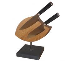 Kai Europe DM-0594 Ken Onion Messerblock, drehbar/Schiefersockel